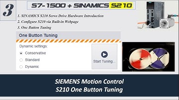 MS06C. [Siemens S210 #03] One Button Tuning SINAMICS S210 Servo Drive