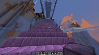 Minecraft (Строим радужный мост ;) Часть 2 )