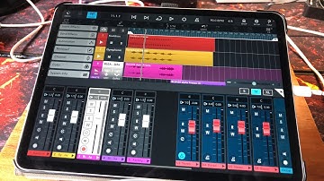 Cubasis 3 - More Work on a New Jo & Doug Track - Synth Tracking Live