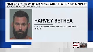 VIDEO: Beaufort Co. man charged with criminal solicitation of a minor