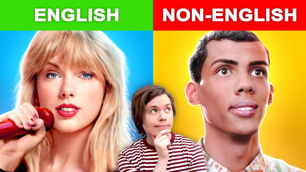 Popular English Songs vs. Non-English Songs #2