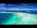 FIJI Tropical Island Nature Scenes 4K (No Music) 2 HOUR Ambient Film: "Return to Paradise"