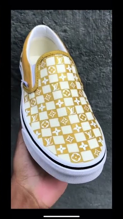 Yellow Louis Vuitton Vans