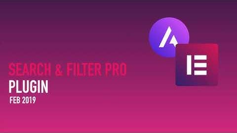 Search&FilterPro &  Elementor Pro Tutorial