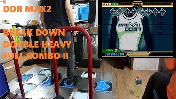 HN!! DDR MAX2 BeForU - BRE∀K DOWN!(BREAK DOWN)  DOUBLE HEAVY FULL COMBO