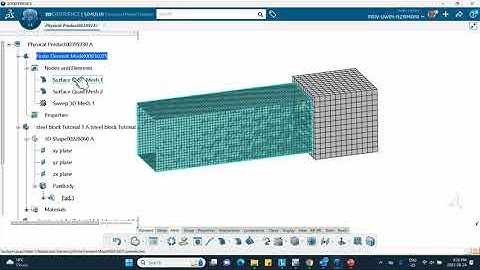 Tutorial 1, Explicit Dynamics Crush of Square Aluminum Tube Transition to 3DEXPERIENCE