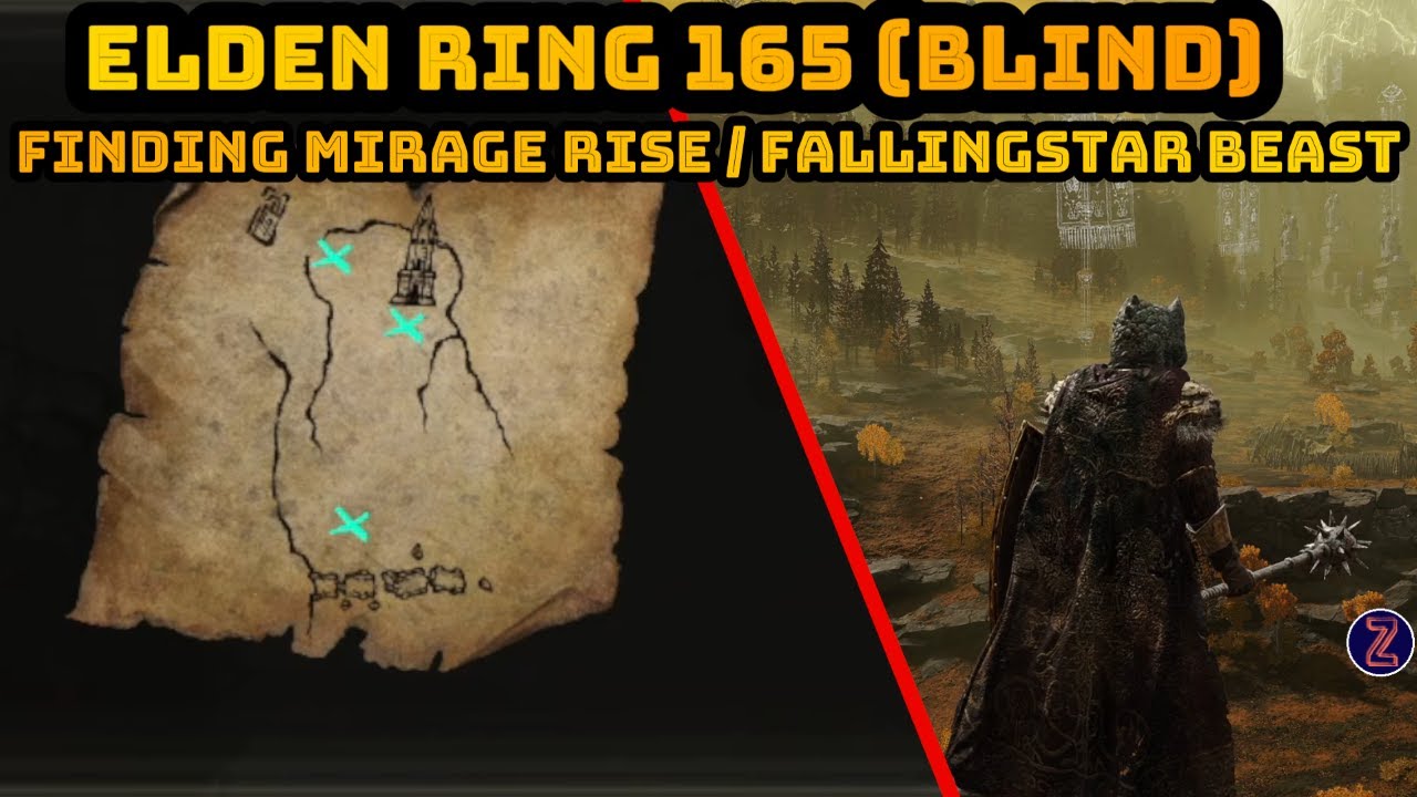 Let's Play Elden Ring Blind #165 - Finding Mirage Rise / Fallingstar ...