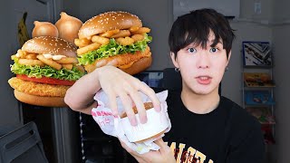 맥도날드 신메뉴, 슈니언버거 먹방 리뷰