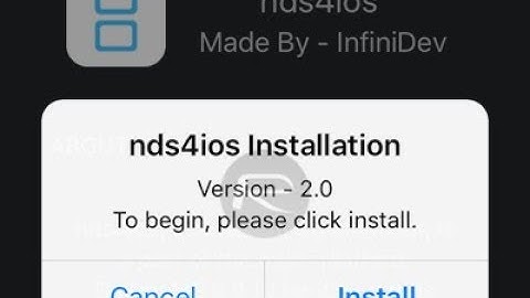 How to Install NDS4iOS on iOS Devices. (Free, No Jailbreak Required & No PC Required)