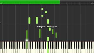 FLYING DEEP IN THE NIGHT Piano Tutorial