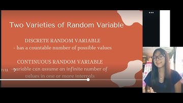 STATISTICS AND PROBABILITY Performance Task Week 2 (Random Variables And Probability Distribution)