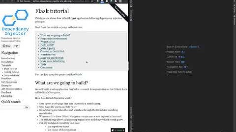 Python Flask dependency injection tutorial - руководство для начинающих / Dependency Injector