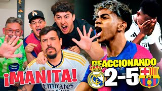 Thumbnail for REACCIONANDO al REAL MADRID 2-5 FC BARCELONA *Campeones de la SUPERCOPA*
