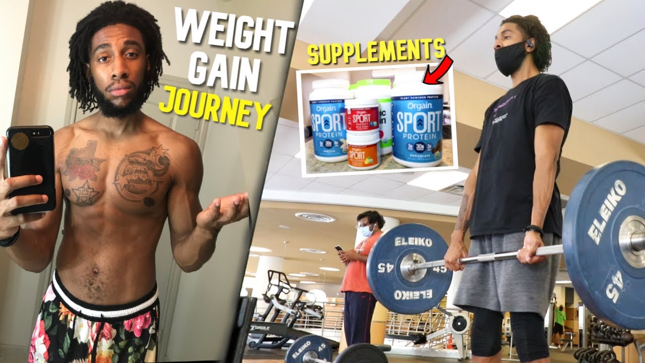 FITNESS VLOG Weight Gain Journey + Supplements I Take YouTube