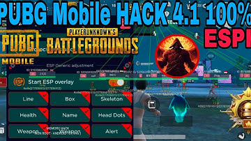 Pubg Mobile hack 4.1(New 4.1 VersionInbuilt Esp Mod) I Pubg Mobile Gl+Kr