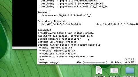 Hướng dẫn cài webserver trên CentOS