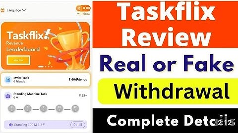taskflix app me withdrawal problem||taskflix app me ifc incorrect format problem