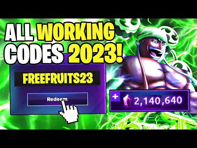 NEW* ALL WORKING LIGHTNING UPDATE CODES FOR FRUIT BATTLEGROUNDS! ROBLOX FRUIT  BATTLEGROUNDS CODES 