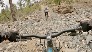 ENDURO MTB RIDING IN TENERIFE WITH LAVATRAX, GUIDED BY ANDREA, Featuring the Pipeline trail