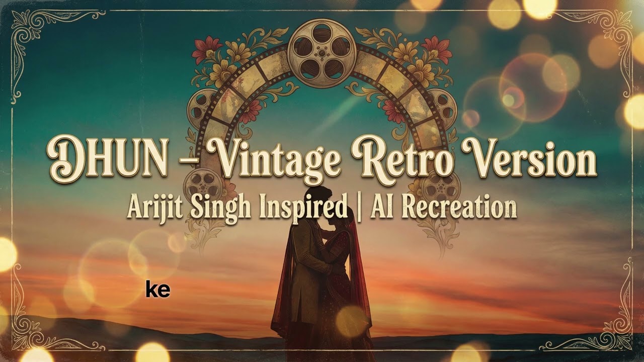 Dhun | Vintage Retro Version | Arijit Singh Style | Old Hindi Song | Saiyaara AI Cover