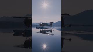Day 9 of 30:Alaska Shots.Magically calm morning on the lake. #travelalaska #ilovealaska #floatplane