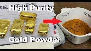 Pure Gold Powder Triple Refined