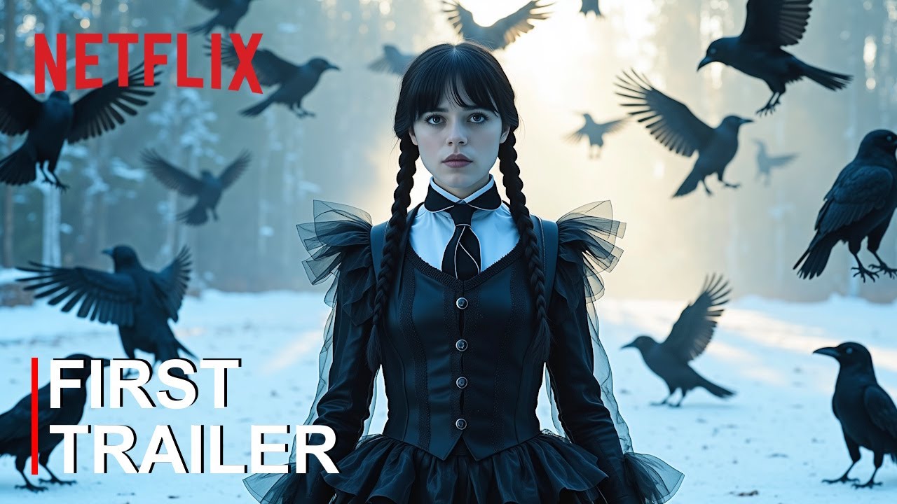 СРЕДА: СЕЗОН 3 – Первый трейлер: Часть 2 | Дженна Ортега и Леди Гага