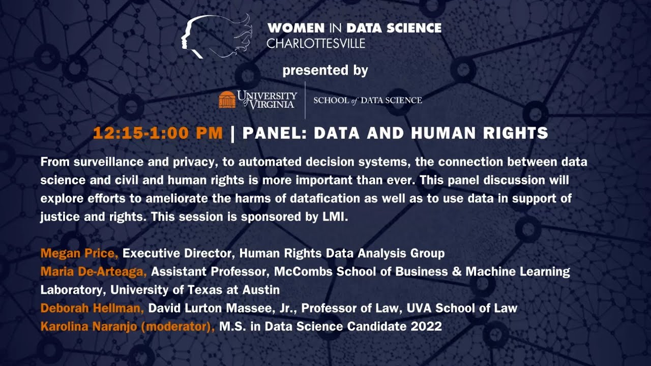 Panel Human Rights Panel - Data and Human Rights - YouTube