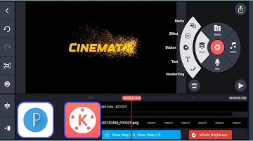 ✓ How to Make Golden particals Reveal Text Animation intro in Kinemaster @LahiruLakshan9
