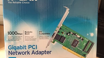 TP-Link Gigabit (1Gbps 1000Mbps) PCI Network Adapter (TG-3269) Unboxing and Review