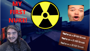 MY FIRST NUKE ON KRUNKER!!!