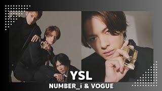 (CM) Sho Hirano & Yuta Jinguji & Yuta Kishi Collaborates With VOGUE JAPAN And YSL Fragrance