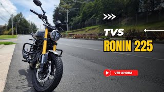 Prueba TVS RONIN 225  Sensaciones de manejo, una MOTO BRUTAL | Carlos en Moto