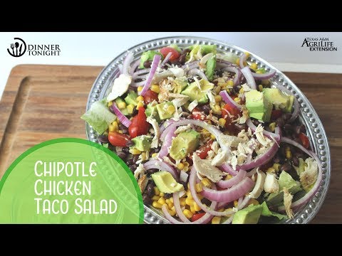 Chipotle Chicken Taco Salad