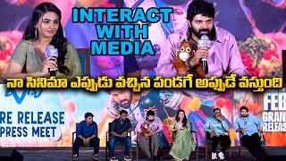 Sree Vishnu, Nayan Sarika and #Vishnuvinyasam Team Q &amp; A With Media | Filmy Talks