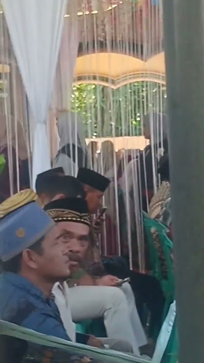 banyaknya tamu undangan sampe antri di luar #shortvideo