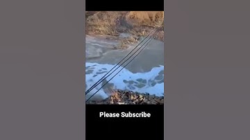 Rain flood effect on Train way 😭