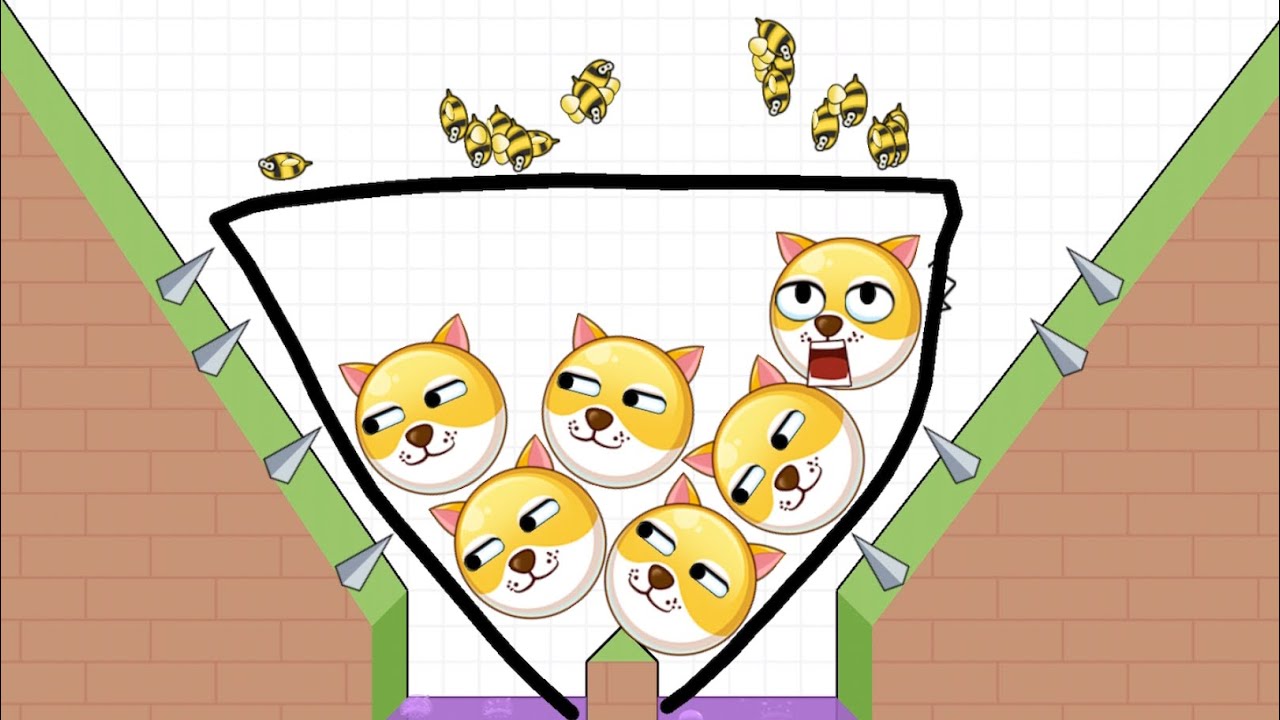 Save the Doge - All Levels Gameplay Android, iOS - YouTube
