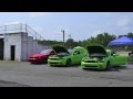2013 mustangs go drag racing at cecil county  cj pony parts