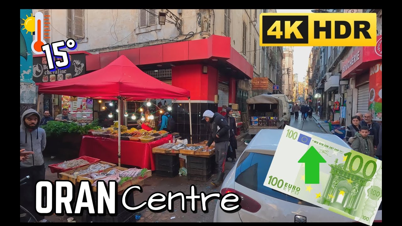 THE SWEET WEATHER OF ALGERIA THE GOLDEN STREETS OF ORAN  #239 #oran #dz #وهران