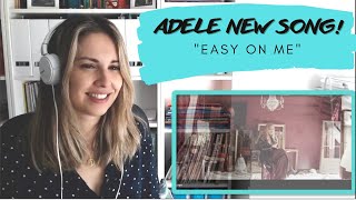 REACTING to Adele NEW SONG &quot;Easy on me&quot;
