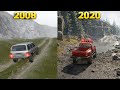 Evolution of Realistic Offroad Games From 2008 to 2021 - SnowRunner MudRunner and Spintires