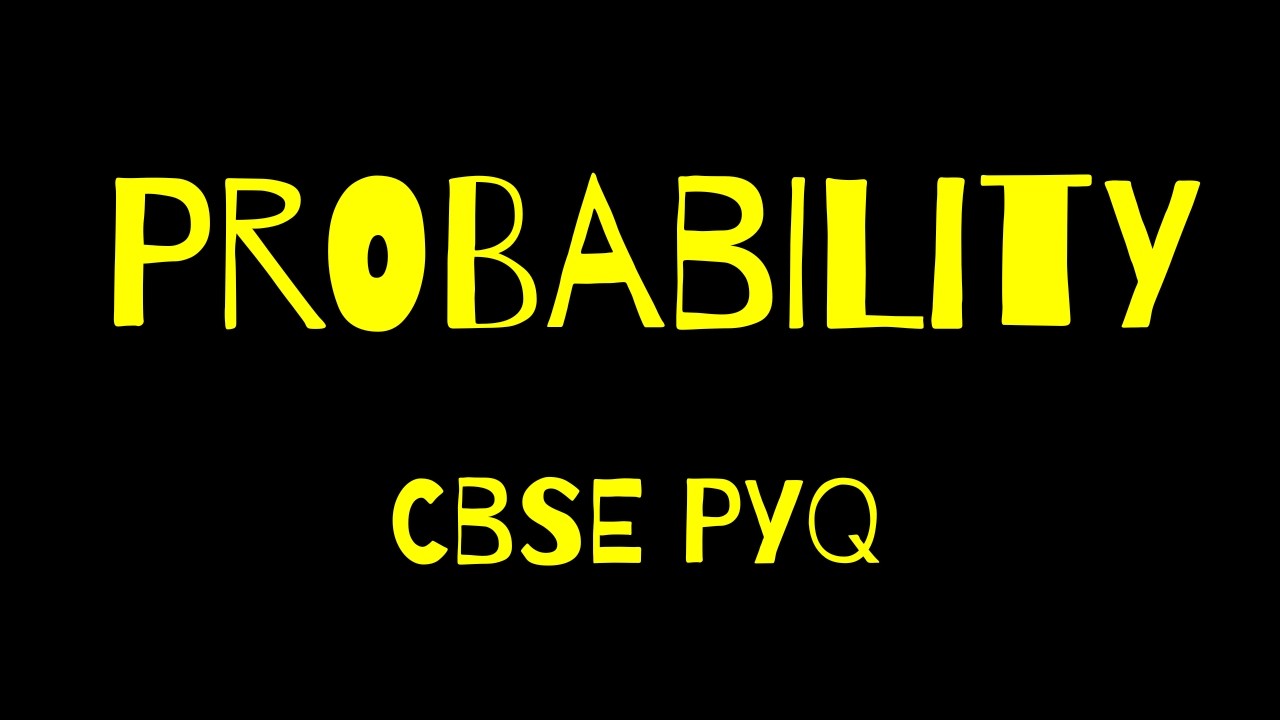 Probability Marathon 🔥 | Class 12 Complete NCERT Revision & Board-Level Problem Solving