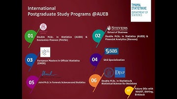 Choose AUEB-Stats and its Top-Tier Master