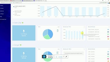 $2,000+ investment 13 th/s+ 30 day hashflare cloud bitcoin mining log from Day 10 - Log 1