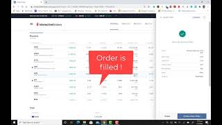 Buying and selling stocks on Interactive Brokers