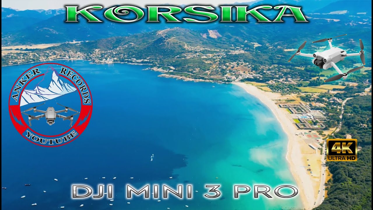 Korsika 4k. Корсика с квадрокоптером