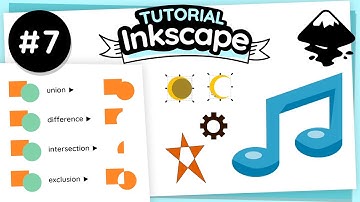 Tutorial Inkscape #7: Operasi Kombinasi pada Obyek (Union, Division, Intersection, Compound Path)
