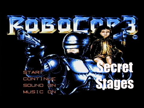 Обложка из ROBOCOP 3 Nintendo/ Dendy - Secret Stages (Секретные уровни)