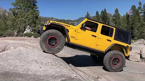 Jeep Wrangler JL 1st test climb, Rubicon trail,40’s Patagonia’s! 2” Mopar lift,Metalcloak Undercloak